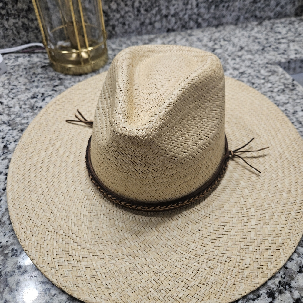 Tan Straw Hat Austin Hat Co.